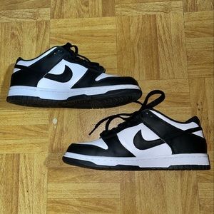 Nike Dunk Low ‘Black White’ size 6.5Y